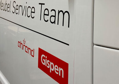 Autobelettering Gispen Ahrend